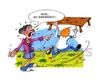 Cartoon: Achtung! (small) by irlcartoons tagged parkbank,park,bankräuber,dieb,bank,bänker,wortwitz,cartoon,irlcartoons,frankfurt,überfall,diebstahl