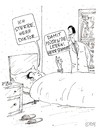 Cartoon: Akzeptanz (small) by Christian BOB Born tagged sterben,leben,tod,ende,krankheit,klinik,visite,arzt,patient,akzeptanz,endlichkeit,ohjemine
