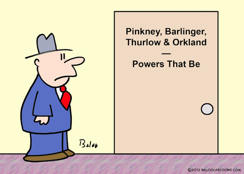 Cartoon: door powers that be (medium) by rmay tagged door,powers,that,be