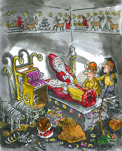 Cartoon: Grave-chamber found! (medium) by GB tagged einbalsamierung,mumie,ruhestätte,entdeckung,geschenke,beigaben,grabmal,christmas,christkind,weihnachtsmann,claus,santa,beigaben,christkind,grabmal,entdeckung,ruhestätte,geschenke,einbalsamierung,mumie,weihnachten,weihnachtsmann