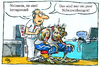 Cartoon: Schweinegrippe-Impfung (small) by GB tagged impfung schweinegrippe serum pandmie impfstoff nebenwirkungen wirkungsverstärker