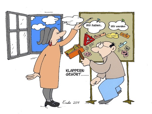 Cartoon: Mehr Schein als Sein (medium) by Retlaw tagged senioren,seminare,schulungen,angeben