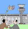 Cartoon: Flughaven Berlin (small) by Retlaw tagged flughaven berlin milliardenprojekt