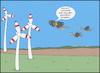 Cartoon: unsere Umwelt (small) by Retlaw tagged windräder,vogelschutz
