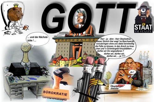 Cartoon: Davon brauchen wir mehr (medium) by eCollage tagged egoismus,gier,kapitalismus,faschismus