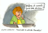 Cartoon: Angela Merkel (small) by Mario Schuster tagged karikatur,cartoon,mario,schuster,angela,merkel,nsa,lauschangriff