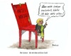 Cartoon: Die Grünen... (small) by Mario Schuster tagged karikaturen,cartoon,mario,schuster,claudia,roth,grünen,politik