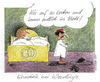 Cartoon: GDL Weselsky Lokführerstreik (small) by Mario Schuster tagged karikatur,cartoon,mario,schuster,gdl,weselsky,lokführer