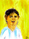 Cartoon: Lionel Messi (small) by Mario Schuster tagged lionel,messi,fußball,argentinien,soccer,football,wm,worldcup,portrait,porträt,caricature,karikatur