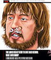 Cartoon: Case Keenum Orton Broncos Stache (small) by karlwimer tagged denver,broncos,case,keenum,kyle,orton,american,football,quarterbacks,sports