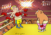 Cartoon: Echtes Naturtalent (small) by droigks tagged boxen boxer kampfsport gendefekt genetik durga mehrarmig chancenlos boxring droigk droigks