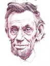 Cartoon: Abe Lincoln (small) by wwoeart tagged abraham,lincoln