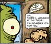 Cartoon: Dads and Daughters... (small) by GBowen tagged dads daughters monster alien green girl gbowen dad