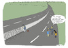 Cartoon: Bürgernähe (small) by darkplanet tagged politik,politiker,autobahn,steuern,geld,medien,bürger,macht,verschwendung