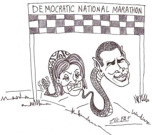 Cartoon: Earf Squiggle5-race (medium) by Tzod Earf tagged mr,squiggle,cartoon
