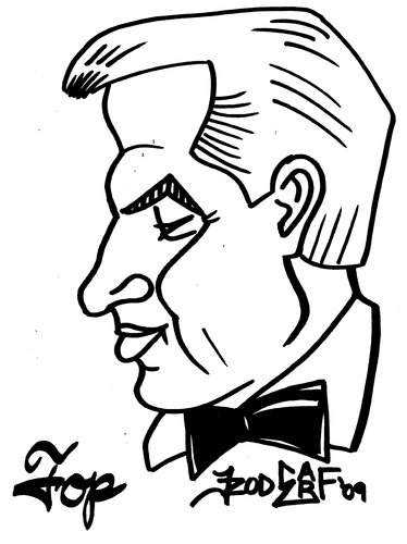 Cartoon: The Golden Ham (medium) by Tzod Earf tagged caricature