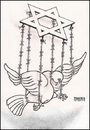 Cartoon: poor galanty show (small) by mussaygin tagged puppet pigeon poor galanty show