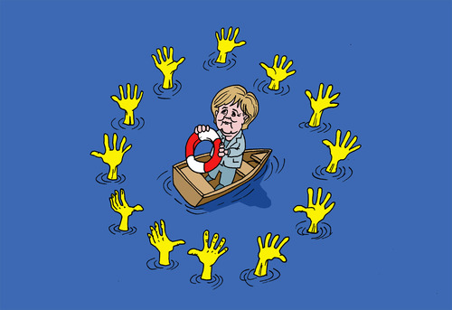 Cartoon: EU summit (medium) by Ballner tagged summit,eu