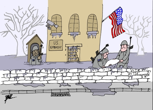 Cartoon: Wikileaks (medium) by Ballner tagged wikileaks