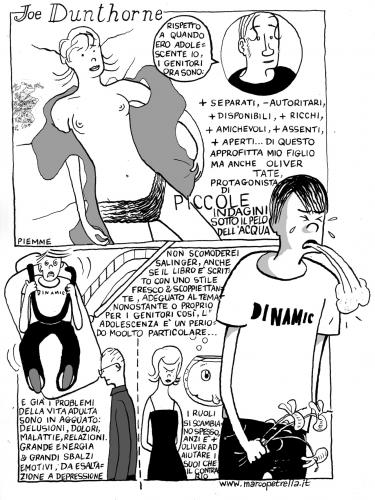 Cartoon: joe dunthorne (medium) by marco petrella tagged kjgyugoyu
