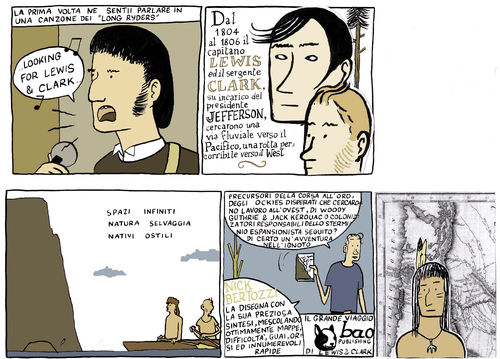 Cartoon: lewis and clark (medium) by marco petrella tagged comix
