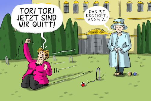 Merkels letzter Besuch bei Queen