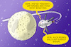 Cartoon: Artemis II (small) by leopold maurer tagged mond,nasa,usa,rakete,trump,besetzungsfantasie,krieg,kanada,grönland,ballraum,stopp,gericht,weisses,haus,astronauten,leopold,maurer,cartoon,karikatur
