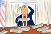 Cartoon: iTrump (small) by leopold maurer tagged usa,trump,sanktionen,türkei,präsident