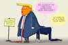Cartoon: Merz ist auf Trump vorbereitet (small) by leopold maurer tagged besuch,usa,merz,deutschland,bundeskanzler,trump,präsident,nato,ukraine,wirtschaft,vorbereitung,zölle,eu,leopold,maurer,cartoon,karikatur