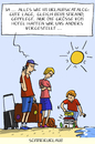 Cartoon: Sommerurlaub (small) by leopold maurer tagged sommerurlaub,reklamation,reiseveranstalter,pauschalreise,familienurlaub,strand,urlaub,reise,sommer