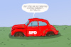 Cartoon: SPD für Notbremse (small) by leopold maurer tagged spd,lockdown,verlängerung,pandemie,corona,covid,notbremse,leopold,maurer,cartoon,comic,illustration,karikatur