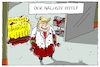 Cartoon: trumpcare (small) by leopold maurer tagged trump usa gesundheitswesen obamacare trumpcare gesetz demokraten republikaner klimaschutz leichen arzt blutbad