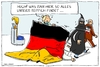Cartoon: unterm teppich (small) by leopold maurer tagged deutschland,rechtsextrem,reichsbürger,kukluxklan