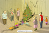 Cartoon: Weihnachten 2021 (small) by leopold maurer tagged weihnachten,2021,riss,gesellschaft,impfgegner,corona,covid,pandemie,impfung,massnahmen,coronaleugner,familie,leopold,maurer,cartoon,karikatur