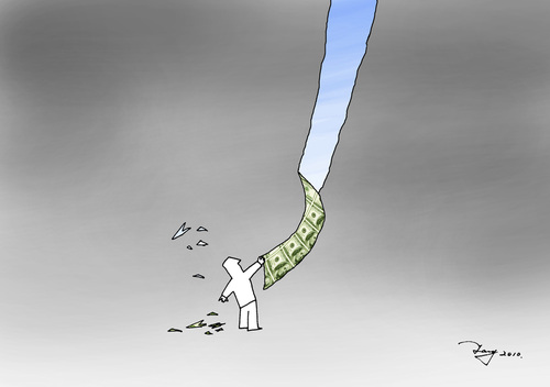 Cartoon: blue sky (medium) by TTT tagged tang,cartoon