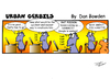 Cartoon: URBAN GERBILS. Rat (small) by Danno tagged urban,gerbils,cartoon,comic,strip,funny,published,weekly,newspaper,humor