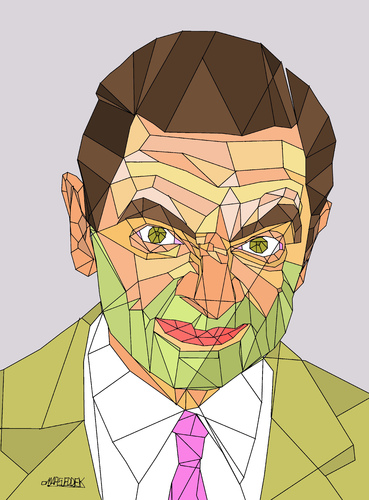 Cartoon: Mr bean (medium) by omar seddek mostafa tagged mr,bean