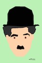 Cartoon: Chaplin (small) by omar seddek mostafa tagged chaplin