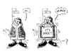 Cartoon: icke 36 (small) by cosmo9 tagged weihnachten,ende