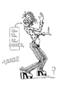 Cartoon: Jagger (small) by cosmo9 tagged mick,jagger,roling,stones