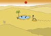 Cartoon: Desert (small) by joruju piroshiki tagged desert,water,shark