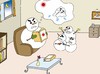 Cartoon: Horror (small) by joruju piroshiki tagged horror story snowman sun