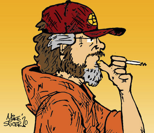 Cartoon: Mike Spicer Cartoonist (medium) by Mike Spicer tagged mike,spicer,cartoonist,cartoon,caricature,profile,avatar