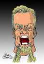 Cartoon: James Hetfiels-Metallica (small) by Mike Spicer tagged mike,spicer,caricature,humour,portrait,cartoon