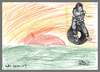 Cartoon: Tire Swing (small) by Mike Spicer tagged mike,spicer,drawing,tire,swing,colour,childhood,cartoon