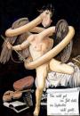 Cartoon: Naked Amor (small) by M Missfeldt tagged naked amor angel young man barock caravaggio art history