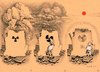 Cartoon: Clear nuclear pollution (small) by an yong chen tagged 201025