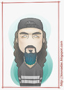 Cartoon: Mike Portnoy (small) by Freelah tagged mike portnoy metal dream theater