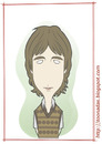 Cartoon: Pete Townshend (small) by Freelah tagged pete townshend the who