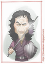 Cartoon: Ronnie James Dio (small) by Freelah tagged ronnie,james,dio